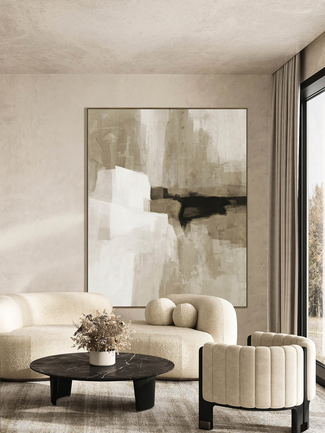 Toned in Brown Wall Art in Amarula