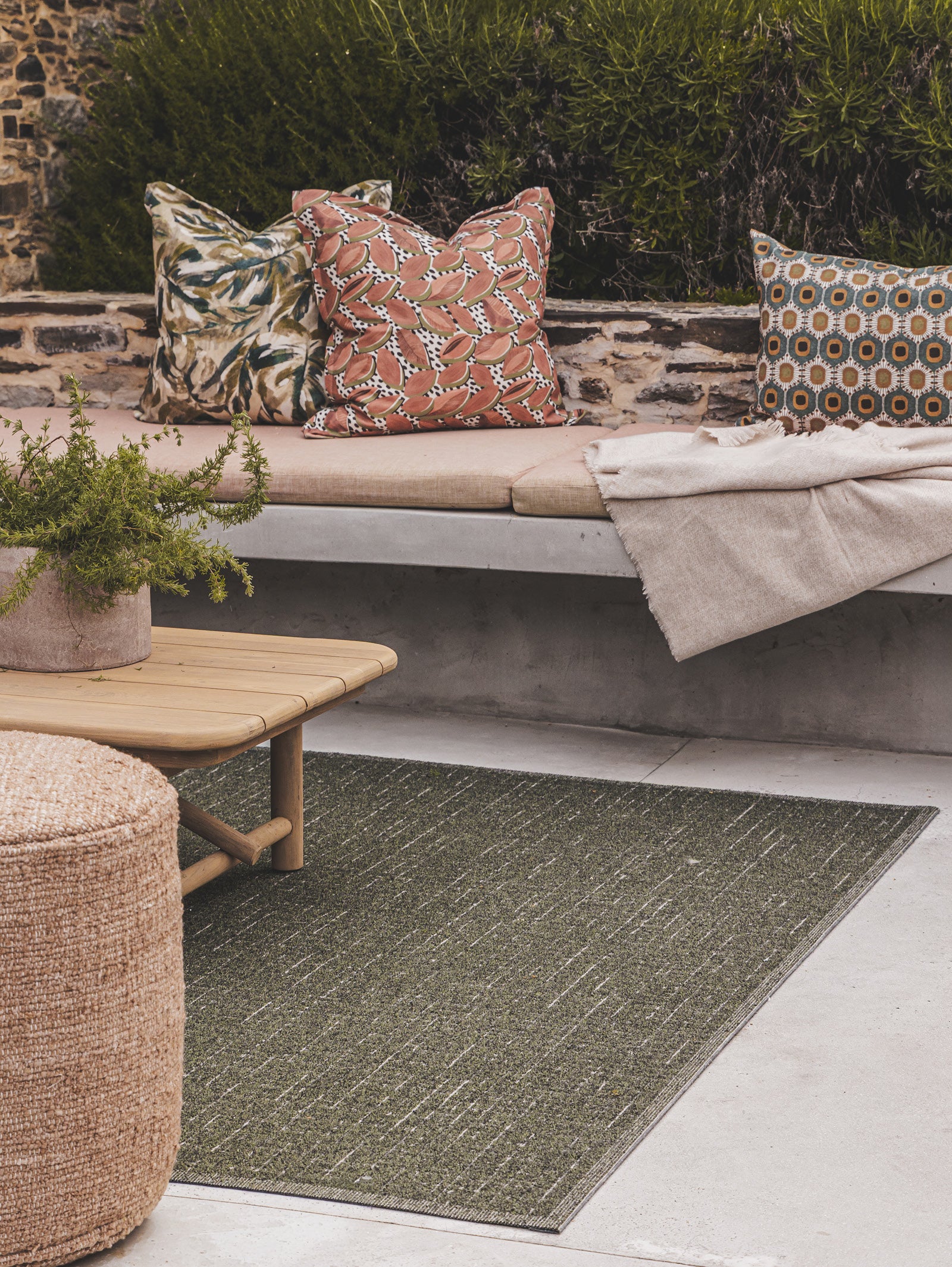 その他 FOOT STEP RUG ciatre exclusive Tracker Outdoor Rug in Camphor - Hertex Haus - Hertex HAUS