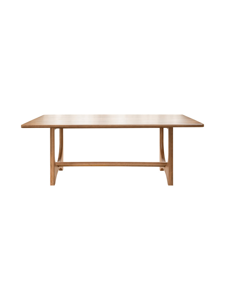 Tubular Dining Table in Nutmeg