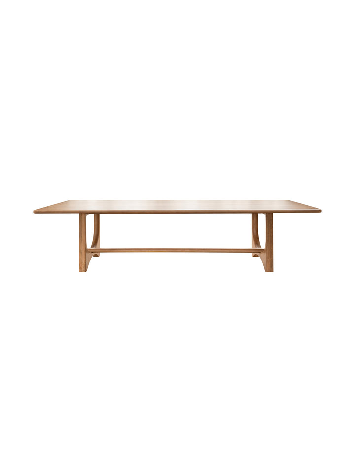 Tubular Dining Table in Nutmeg