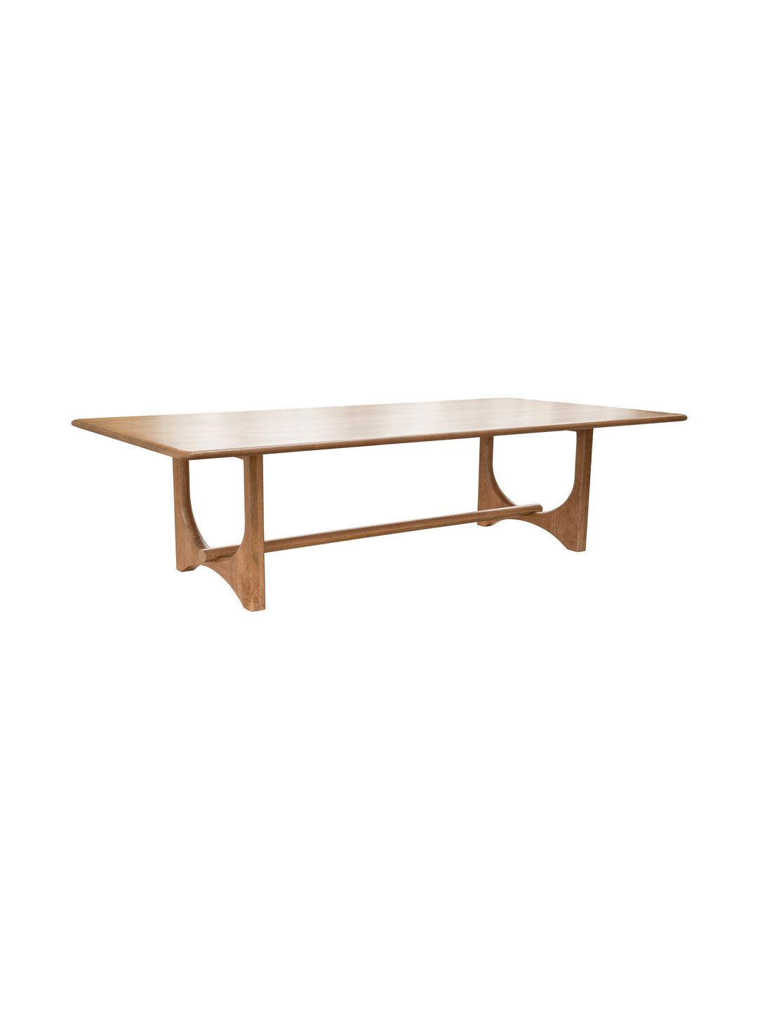 Tubular Dining Table in Nutmeg