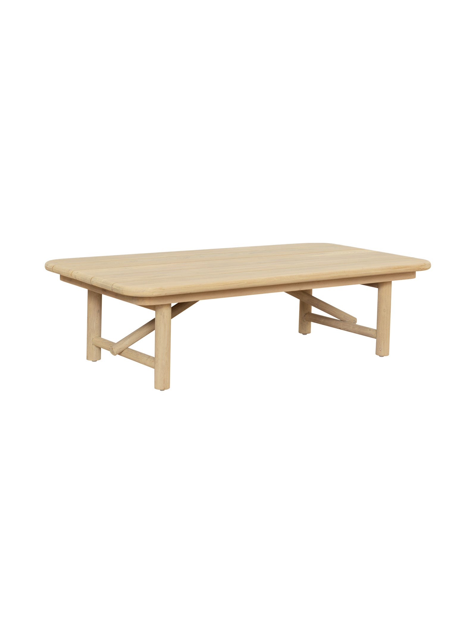 Tulum Teak Coffee Table in Natura - Hertex Haus - Hertex Haus