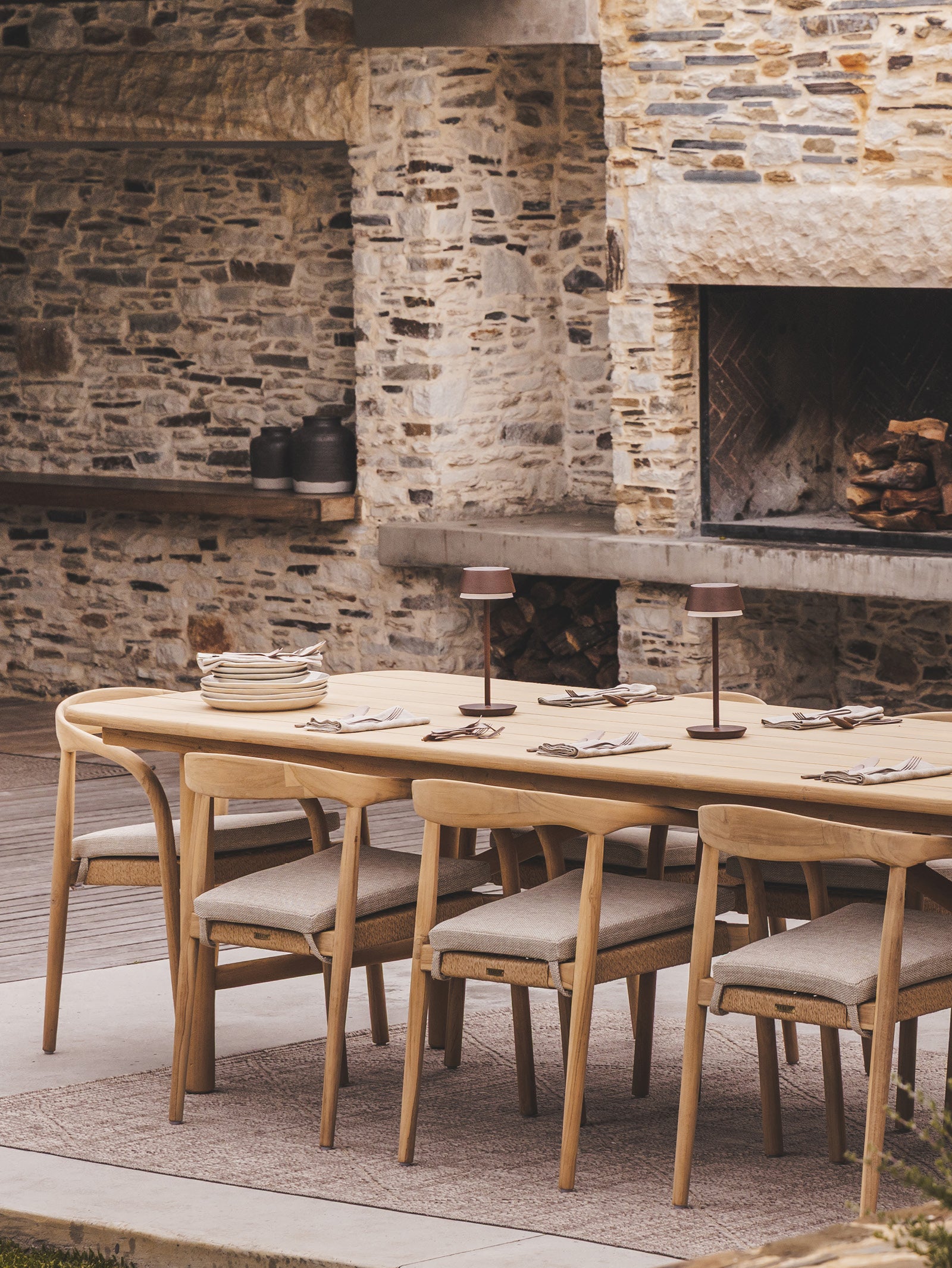 Tulum Teak Dining Chair in Natura - Hertex Haus - Hertex Haus