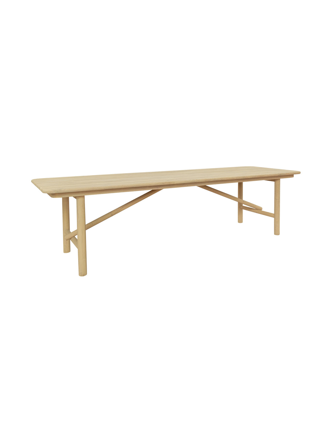 Tulum Teak Dining Table in Natura