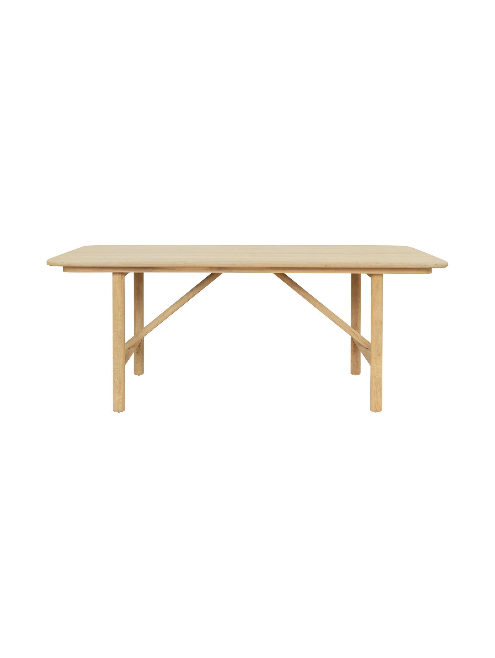 Tulum Teak Dining Table in Natura - Hertex Haus - Hertex HAUS