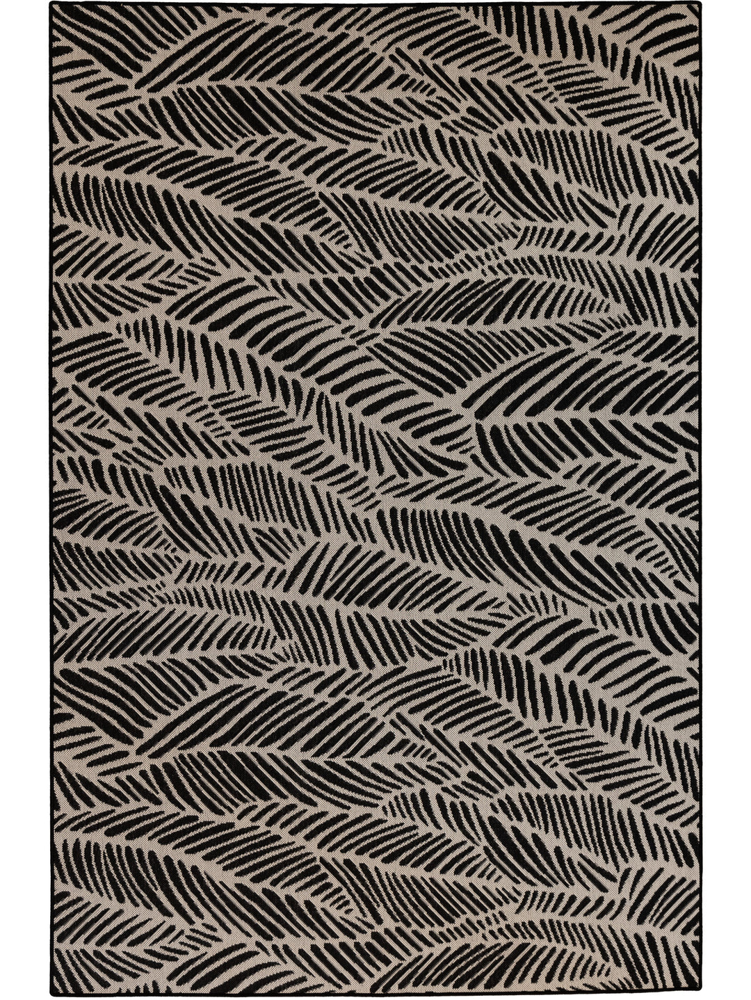 Spear Rug in Ebony