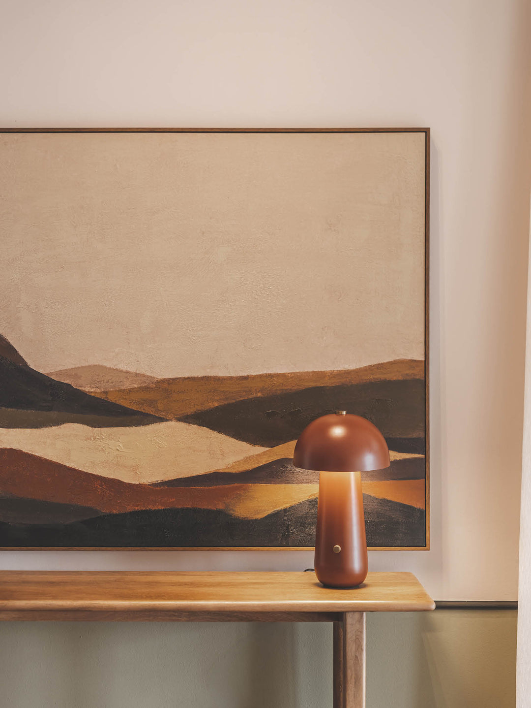Valley of the Hills Wall Art in Terra