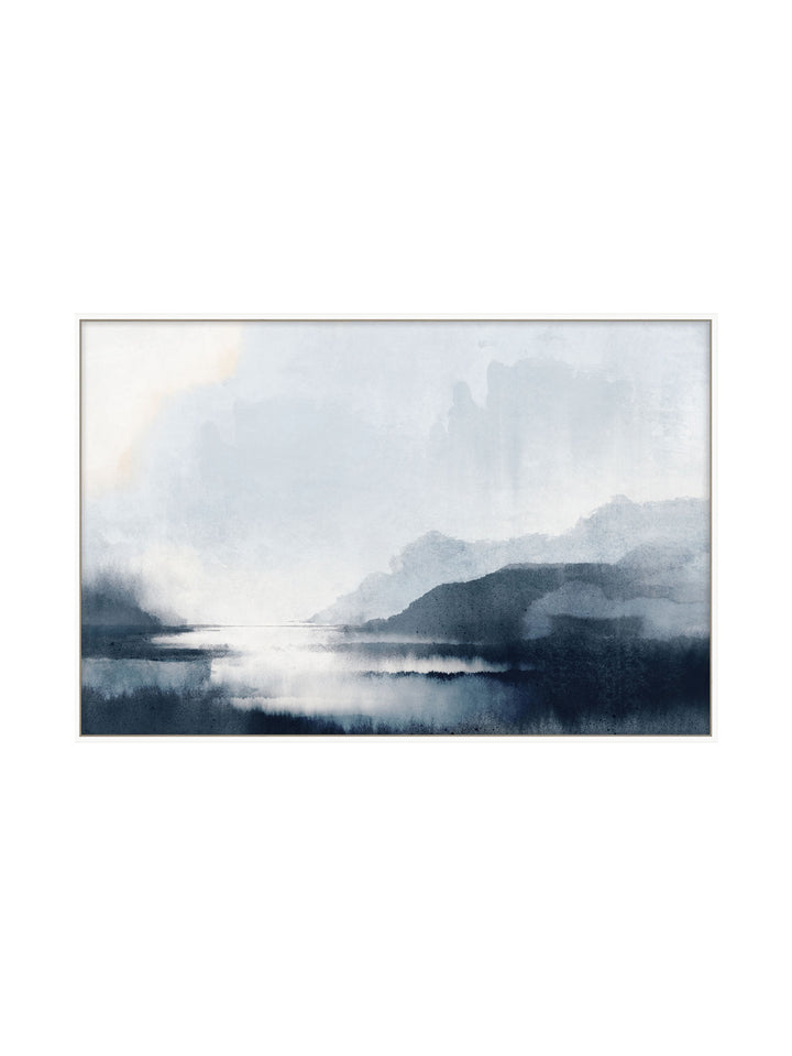 Veiled Waters Wall Art in Blues