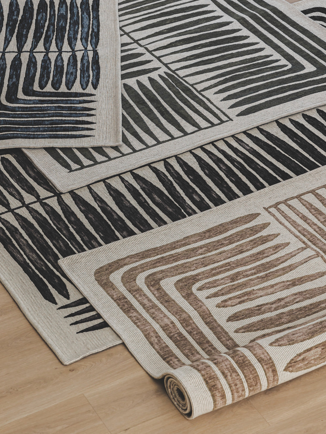 Vertigo Rug in Hazel