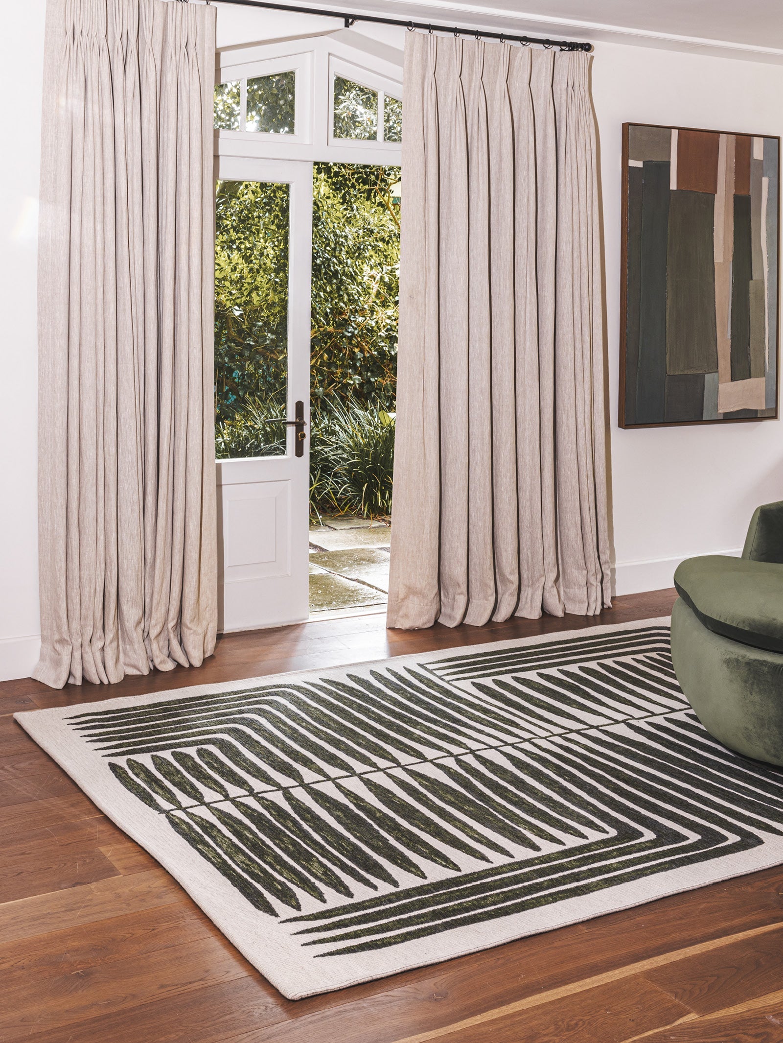 Vertigo Rug in Jungle - Hertex Haus - Hertex Haus