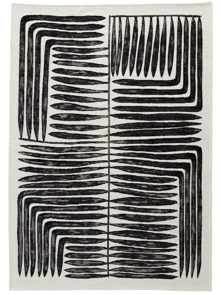 Vertigo Rug in Onyx