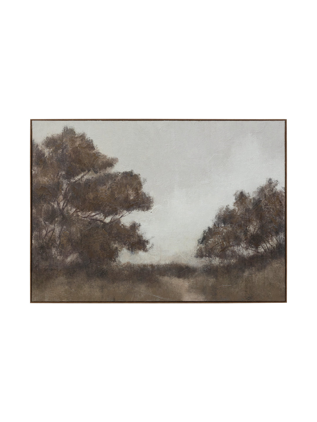 Weathered Fields Wall Art in Sepia