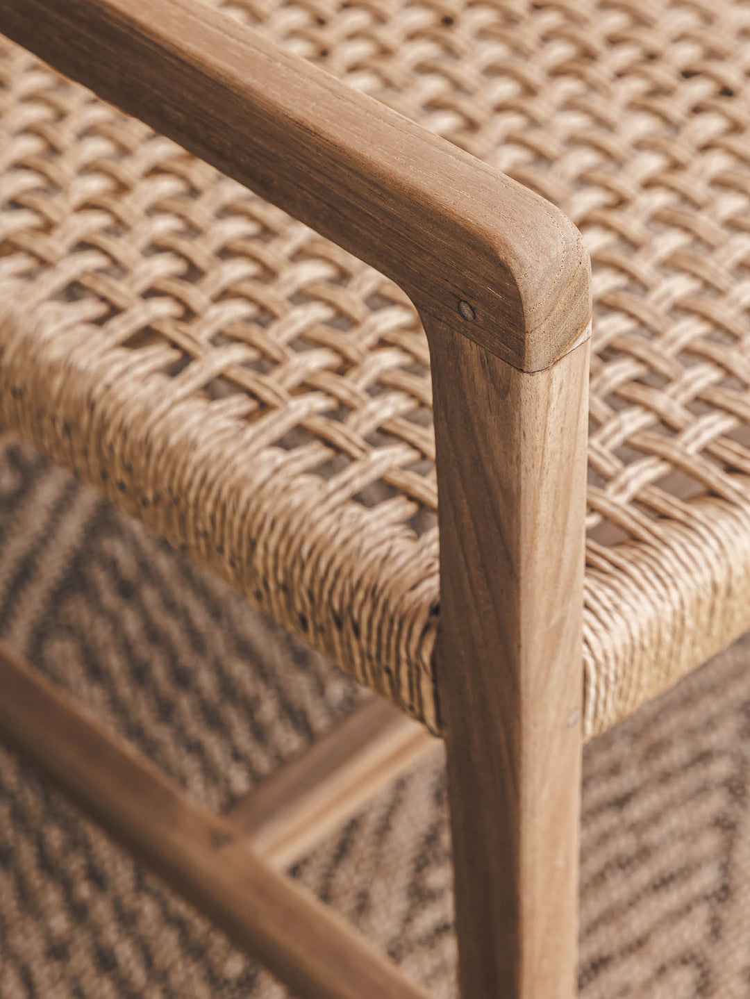 Webb Teak Occasional Chair