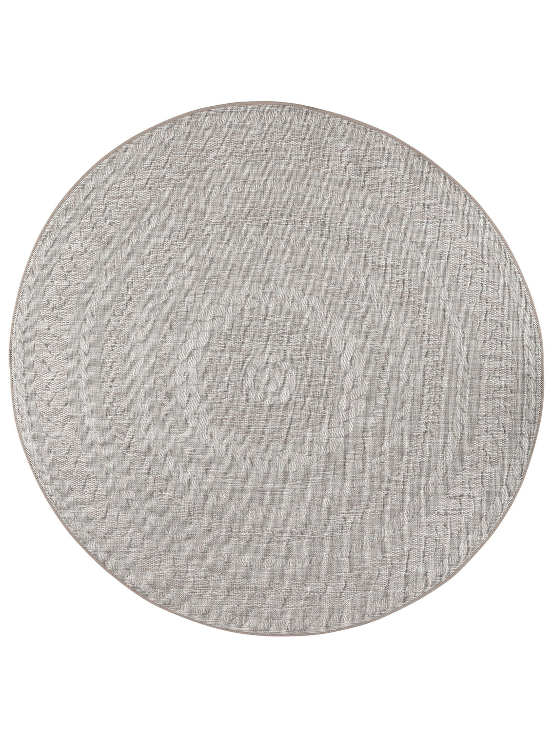 Whirlpool Round Outdoor Rug in Feather - Hertex Haus Online - Hertex Haus