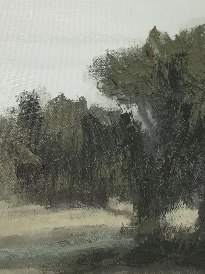 Whispering Wind Wall Art in Country Green