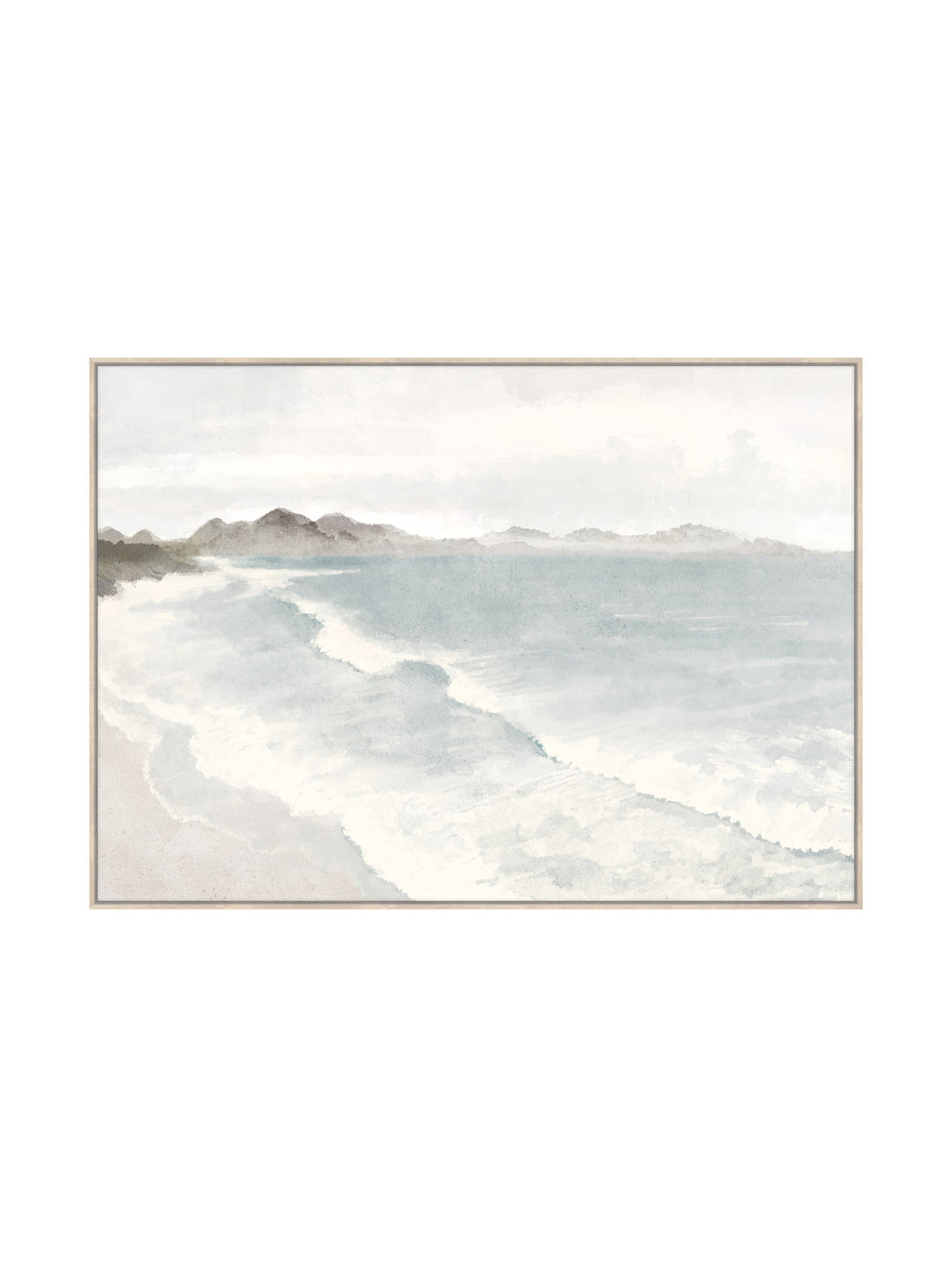Whitewater Dreams Wall Art in Sea Spray