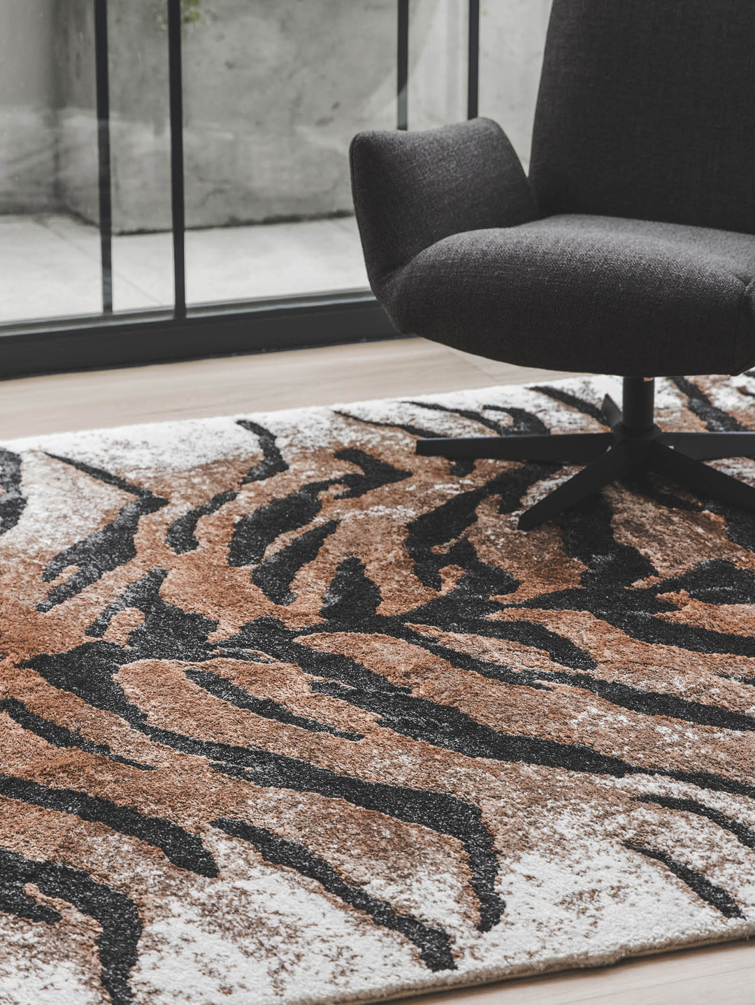 Wild Streak Rug in Tiger's Eye
