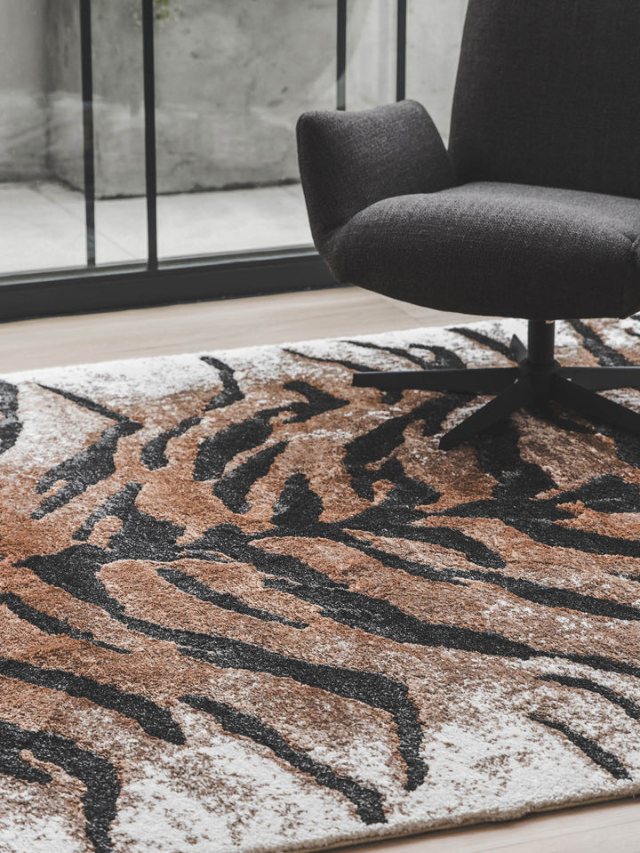Wild Streak Rug in Tiger's Eye