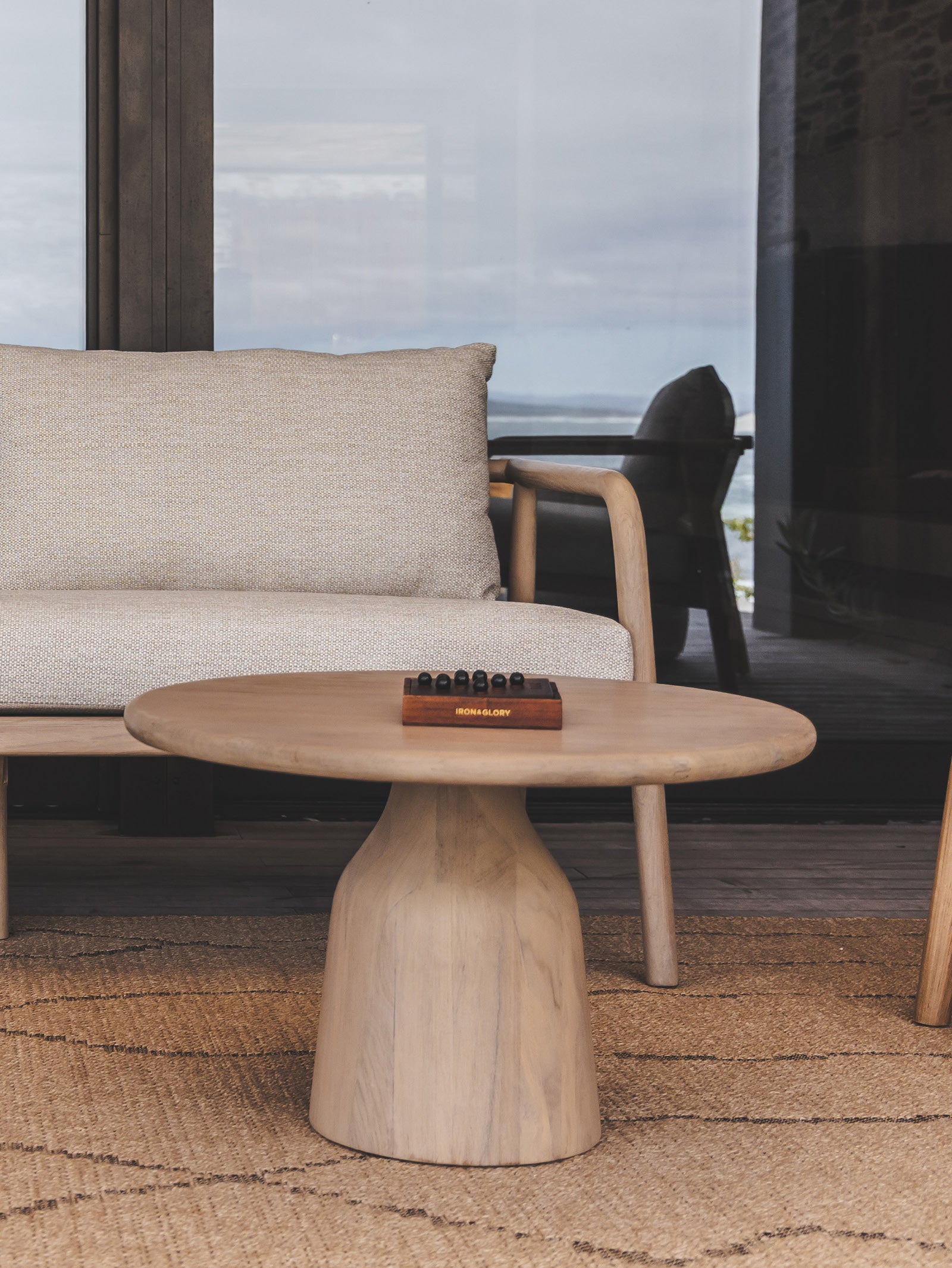 Wild Teak Coffee Table in Natura - Hertex Haus - Hertex Haus