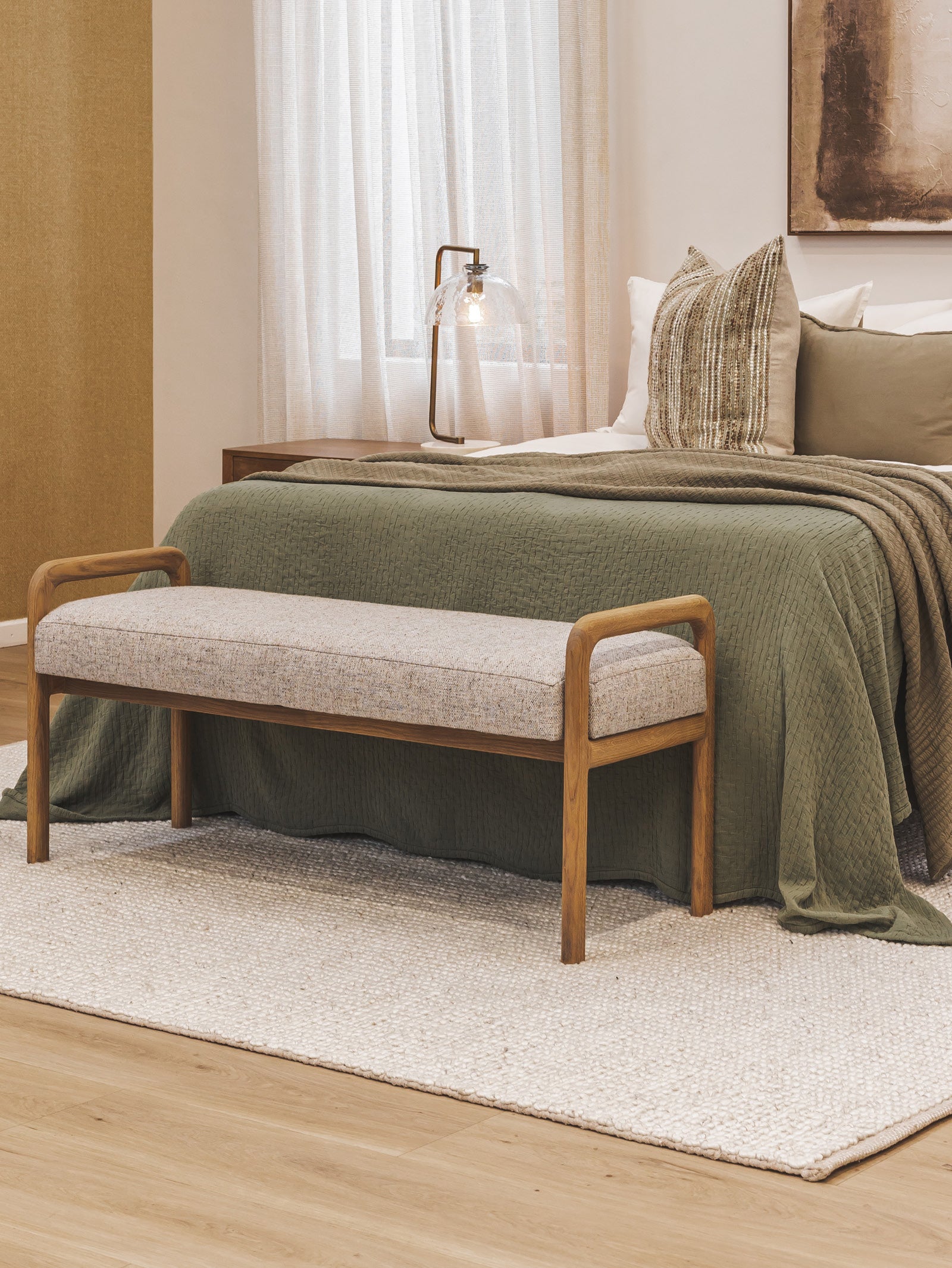 Willowmore Oak Bench - Hertex Haus - Hertex Haus