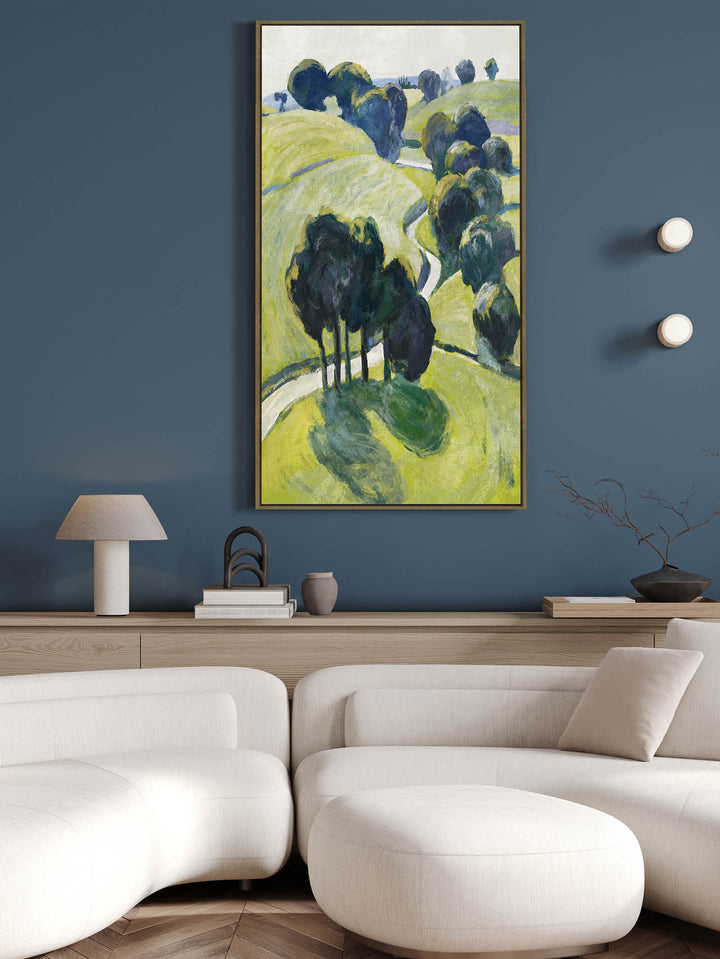 Winding Way Wall Art in Pastures