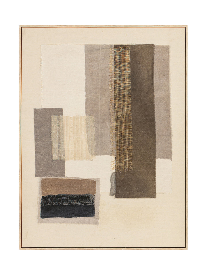 Woven Silence Wall Art in Olive