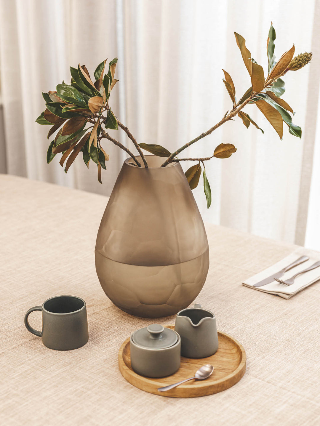 Zora Vase Small in Willow
