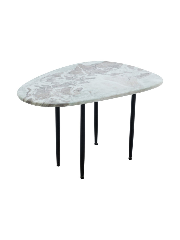 Abstract Side Table Set in Smoulder - side table - Hertex Haus - Furniture