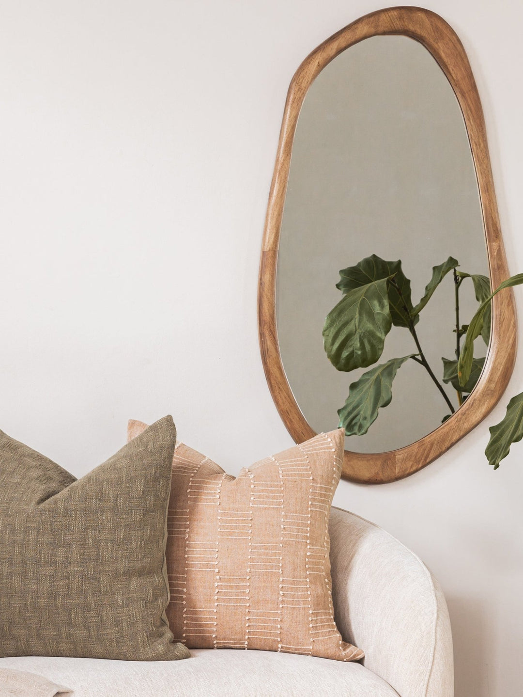 Arabella Mirror in Hazel - mirror - Hertex Haus - Decor