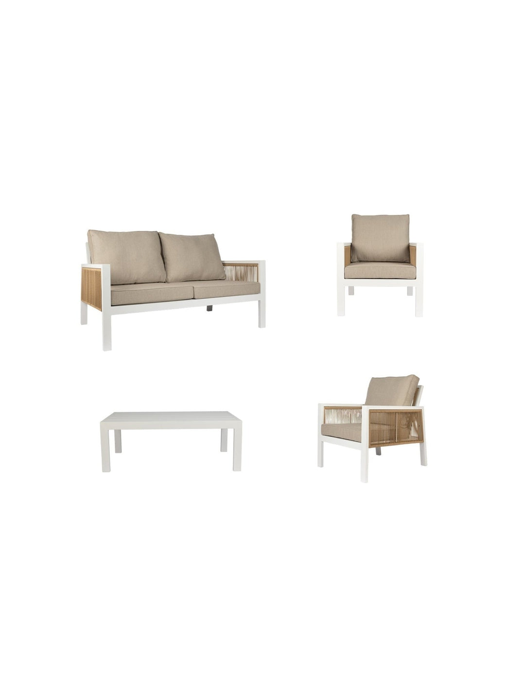 Atlas Outdoor Sofa Set - sofa set - Hertex Haus - badge_fully_outdoor