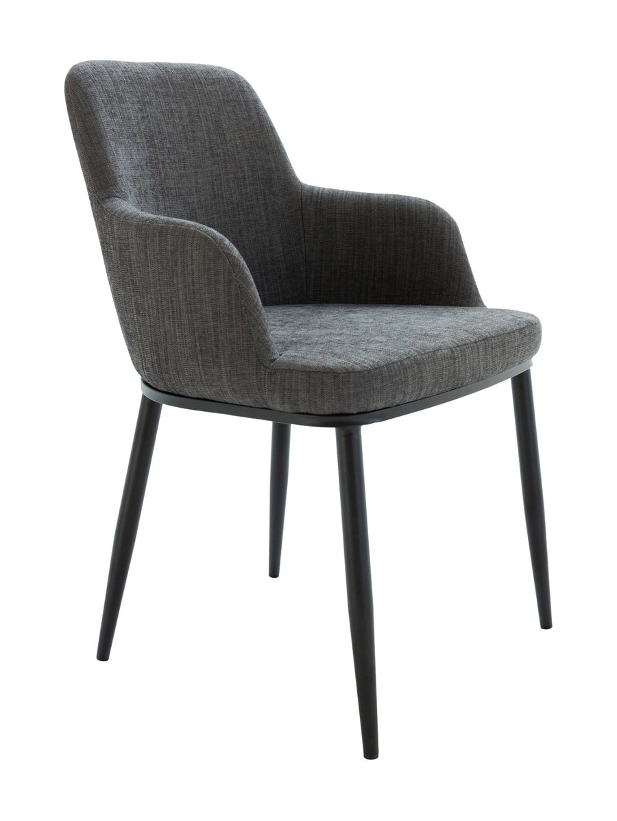 Catherine Dining Chair in Hunter Midnight - Kitchen & Dining Room Chairs - Hertex Haus - badge_fabric