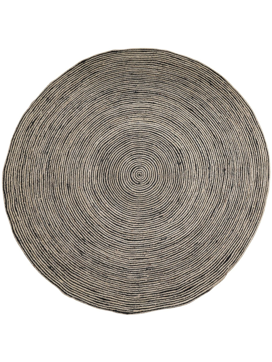 Daze Round Rug in Mono - Round Rug - Hertex Haus - EOS RUGS