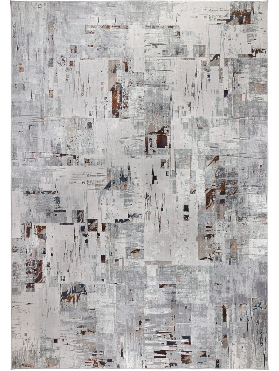 Dynamic Rug in Frost - rug- Hertex Haus Online - Abstract