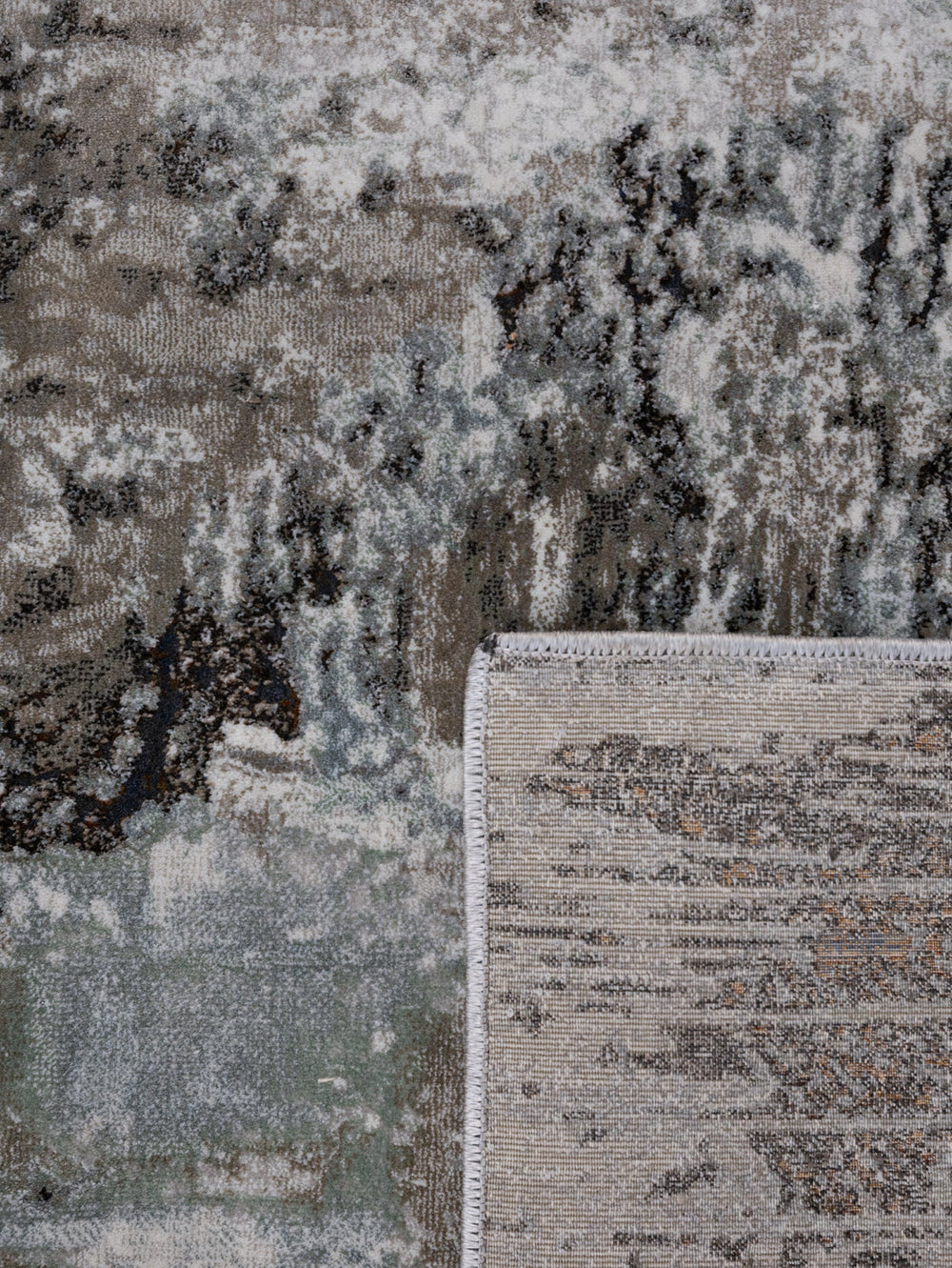 Expressive Rug in Overcast - rug- Hertex Haus Online - Abstract