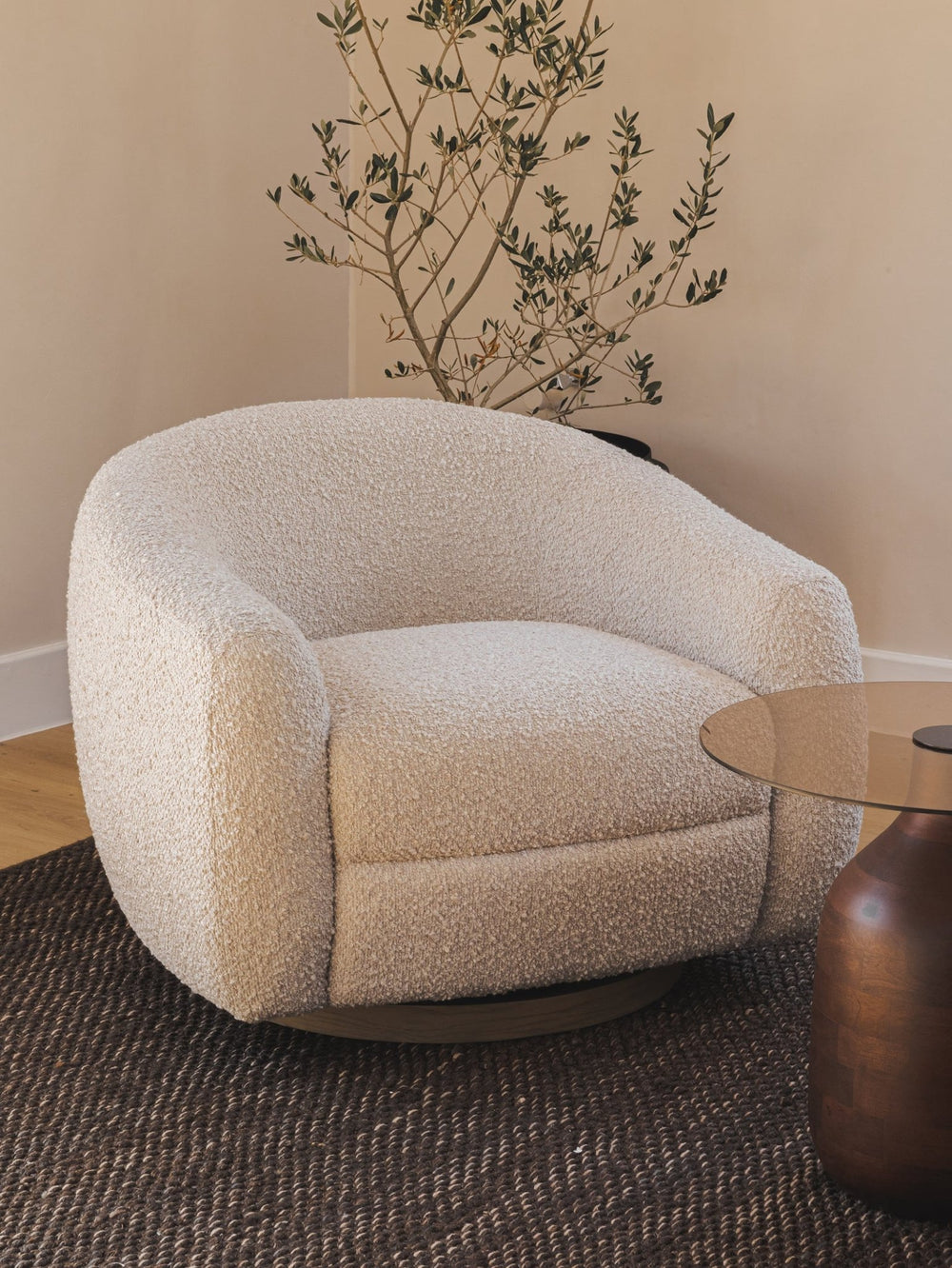 Grandeur Swivel Chair - Chair- Hertex Haus Online - Furniture