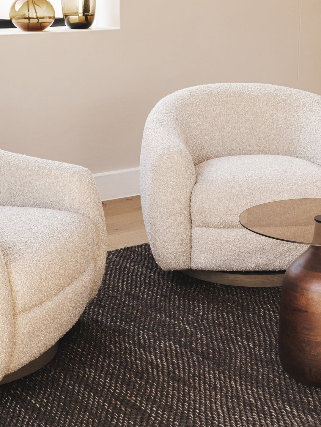 Grandeur Swivel Chair - Chair- Hertex Haus Online - Furniture