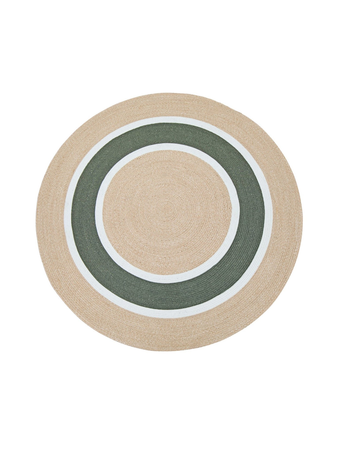 Hilo Round Rug in Parrot - Round Rug - Hertex Haus - beige