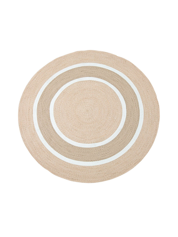 Hilo Round Rug in Twill - Round Rug - Hertex Haus - beige