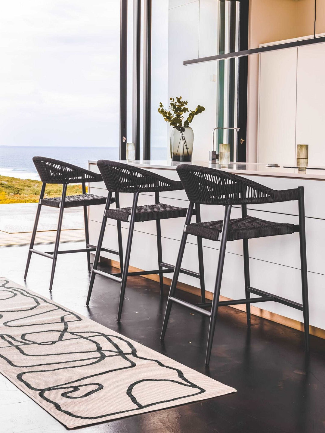 Iona Outdoor Bar Chair - Table & Bar Stools - Hertex Haus - badge_fully_outdoor