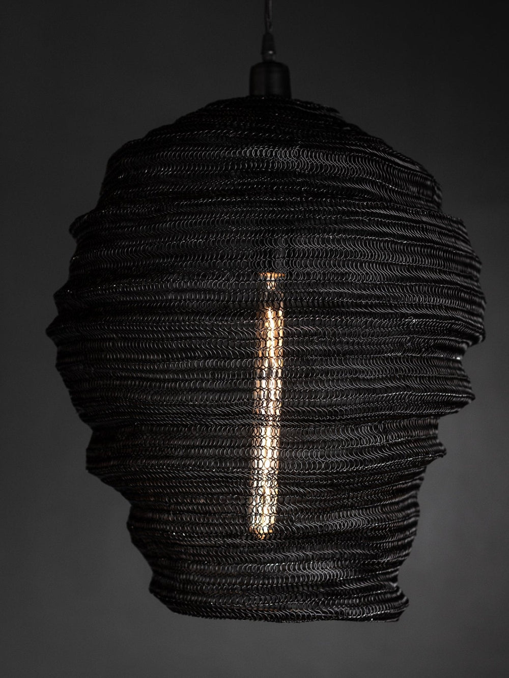 Lampara Mesh Pendant Large - Lighting - Hertex Haus - Blacks