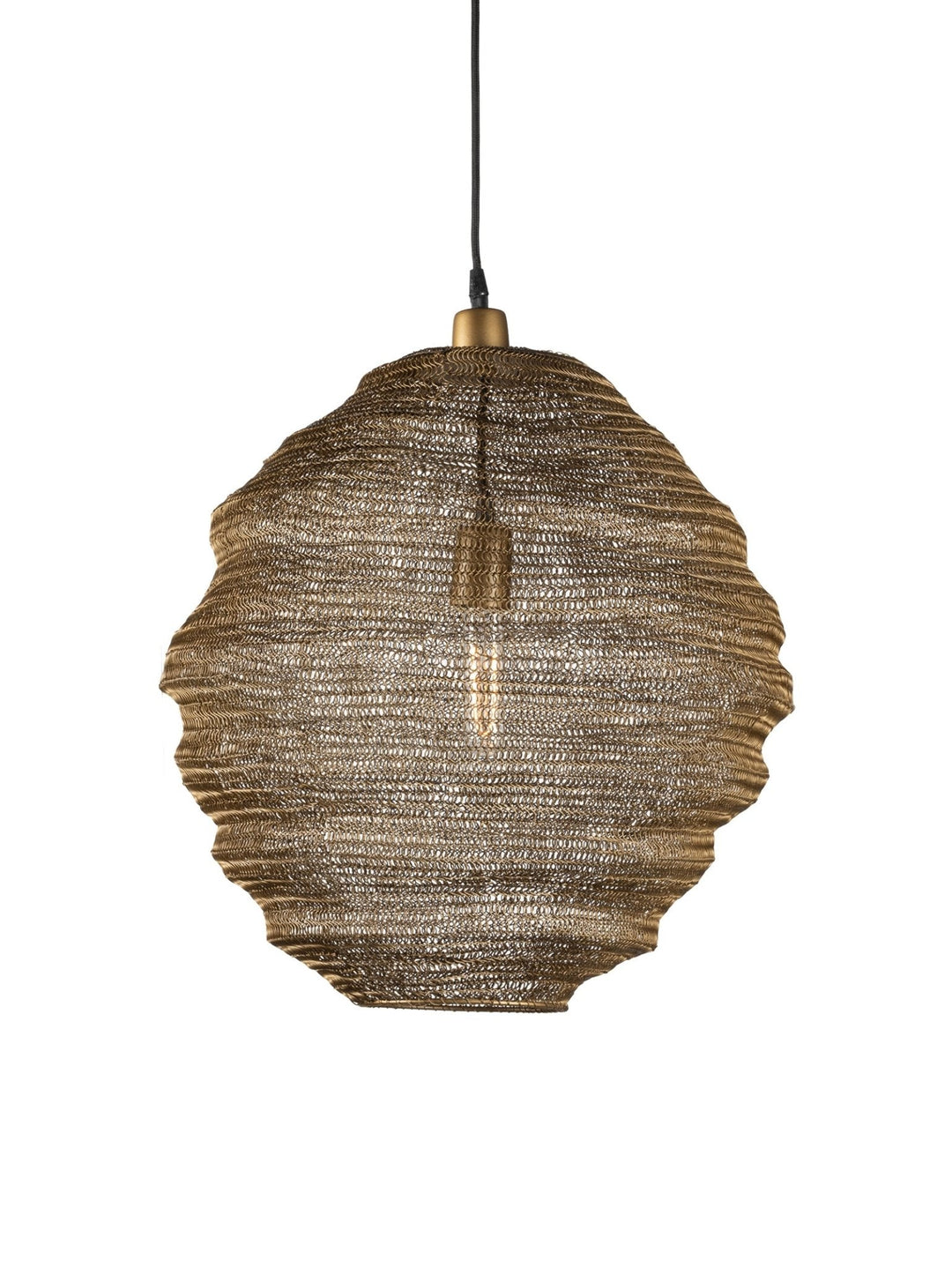 Lampara Mesh Pendant Small - Lighting - Hertex Haus - Blacks