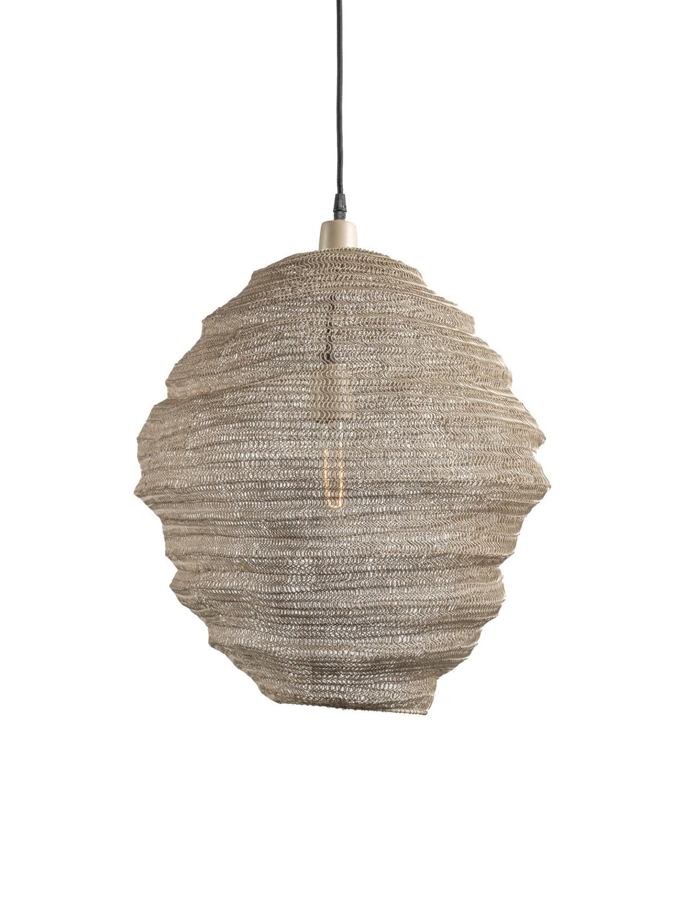 Lampara Mesh Pendant Small - Lighting - Hertex Haus - Blacks