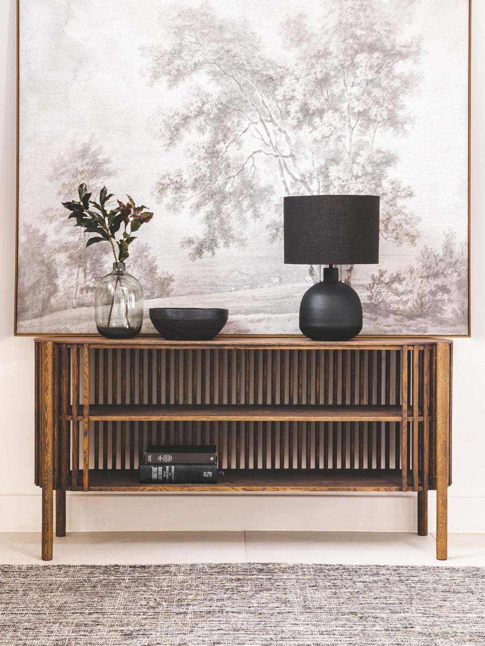 Linea Oak Media Console - media unit - Hertex Haus - badge_made_in_sa