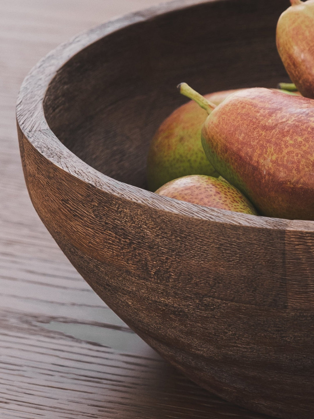 Melone Wooden Bowl in Cinnamon - Bowls - Hertex Haus - bowl