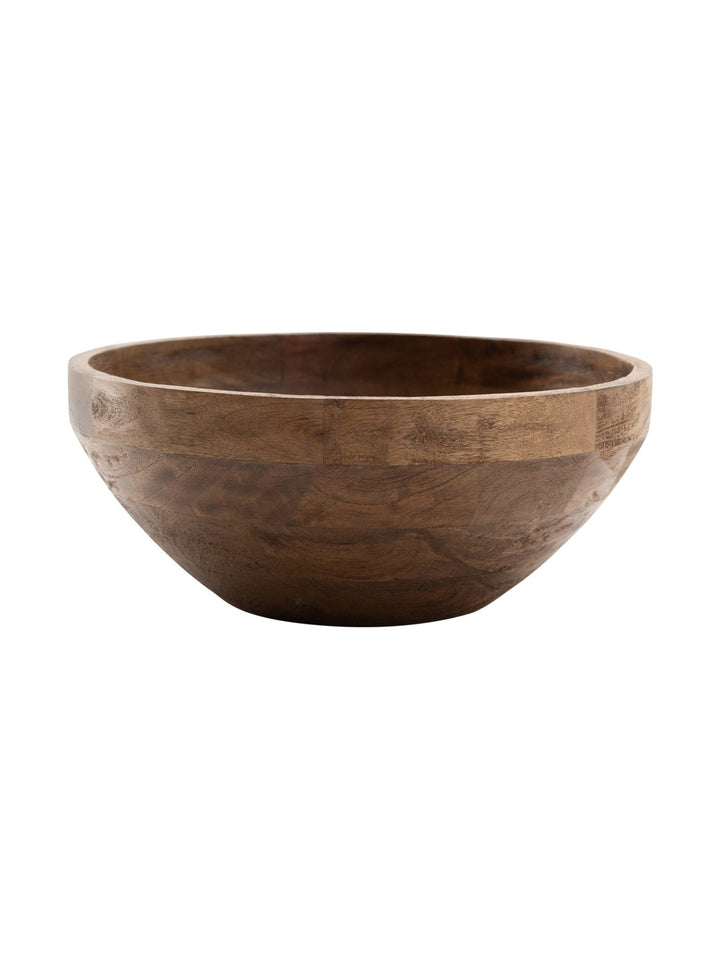 Melone Wooden Bowl in Cinnamon - Bowls - Hertex Haus - bowl