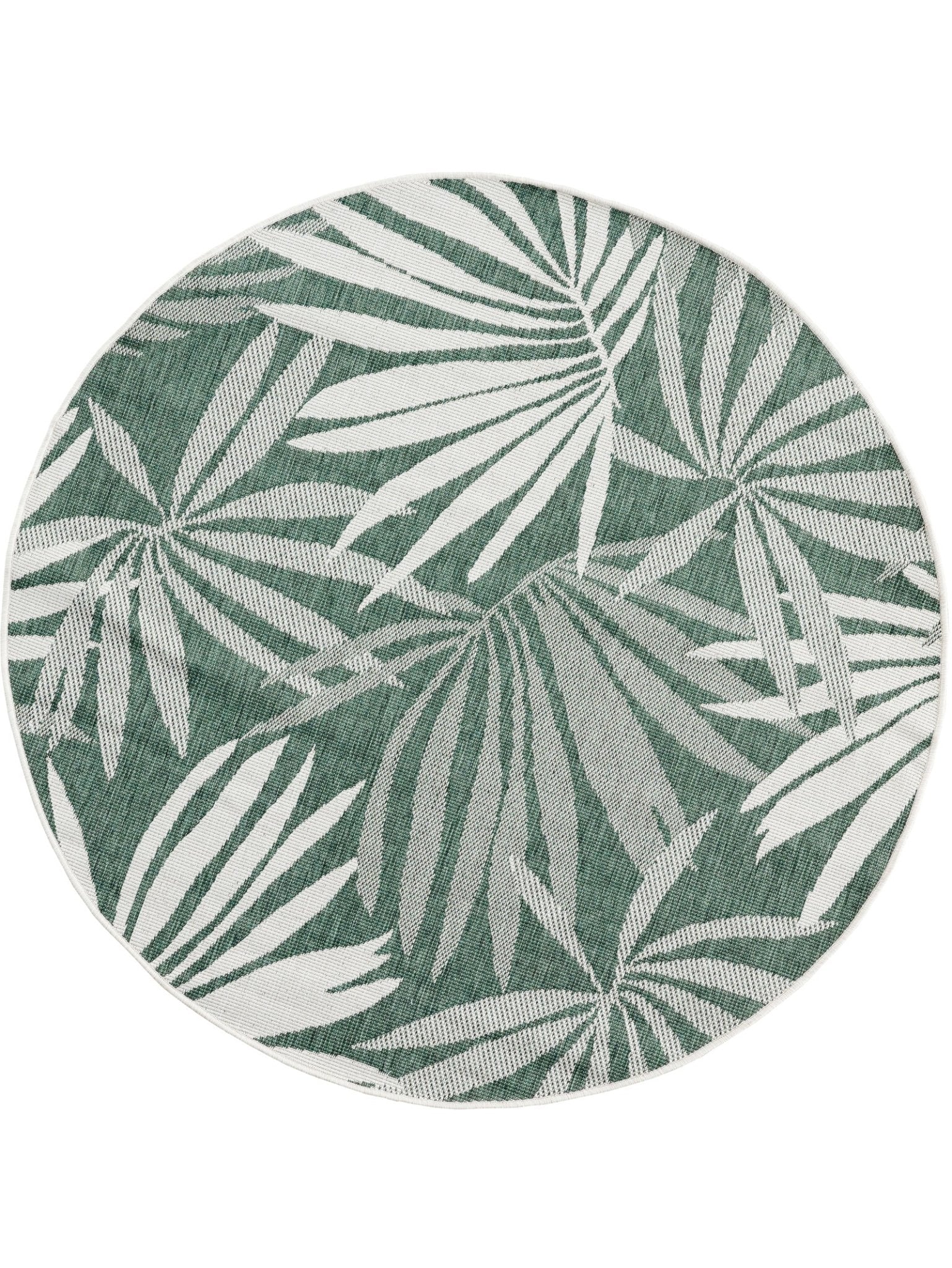 Miami Round Rug in Palmtop - Hertex Haus - Hertex Haus