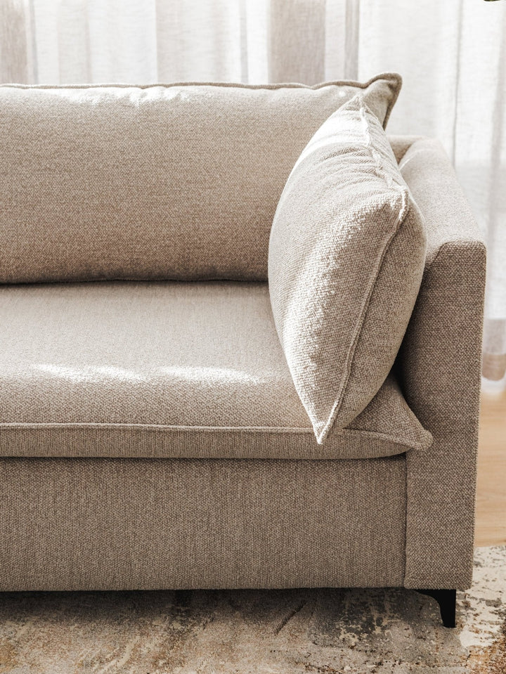 New Horizon 3 - Seater Sofa in Hogan Stone - sofa - Hertex Haus - badge_made_in_sa
