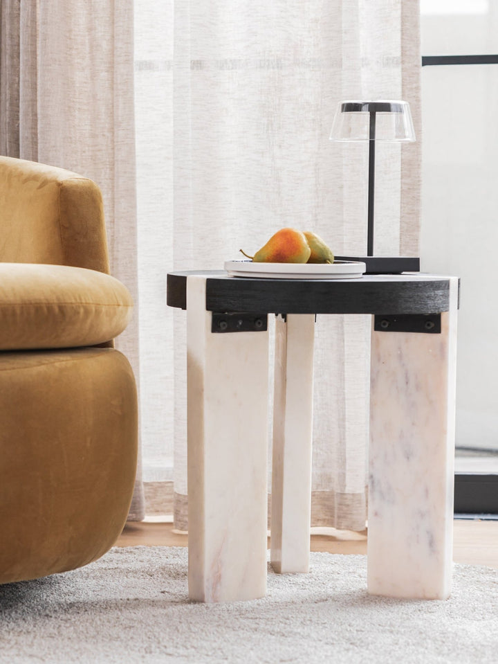 Osiris Side Table in Midnight - side table - Hertex Haus - Furniture