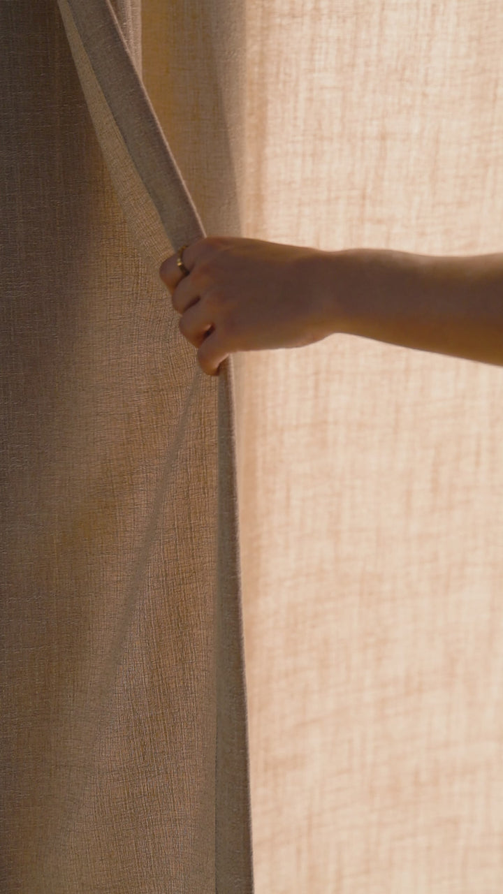 Zany Ready-Made Unlined Extra Length Curtain