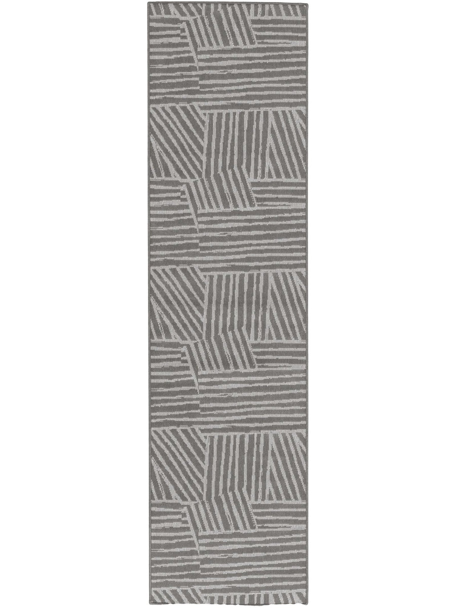 Rebel Outdoor Runner in Limestone - rug - Hertex Haus - Outdoor